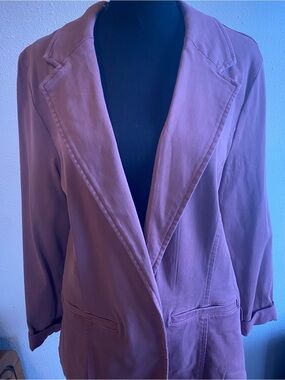 Liverpool Los Angelo’s Boyfriend Blazer Jacket Mauve size medium